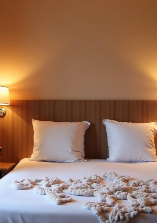Love room à Valenciennes : l'intimité cosy d'un appartement-hôtel pour votre escapade romantique