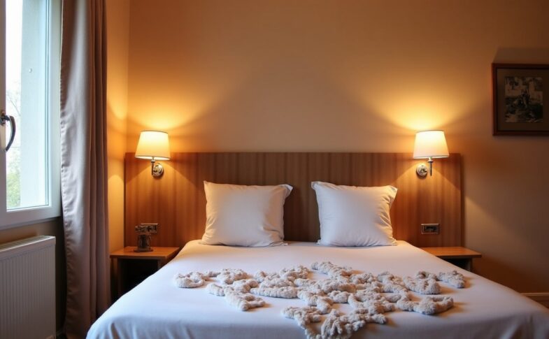 Love room à Valenciennes : l'intimité cosy d'un appartement-hôtel pour votre escapade romantique