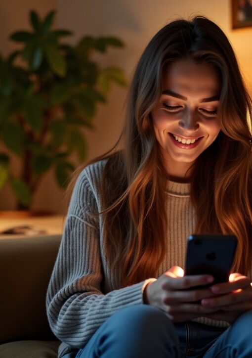 Comment enflammer le cœur d'un homme par SMS, même à distance ?