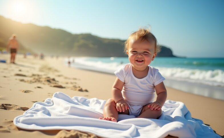 Combien de couches prévoir pour les vacances avec bébé ? Guide pratique pour un séjour serein