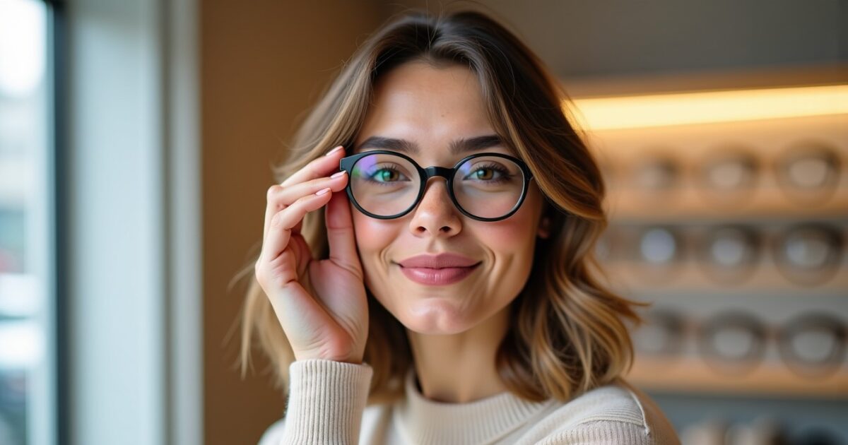 Quelles montures de lunettes choisissent pour un visage plus jeune ?