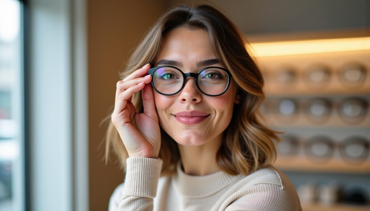 Quelles montures de lunettes choisissent pour un visage plus jeune ?
