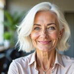 Quelles coiffures pour cheveux blancs donnent un coup de jeune ?