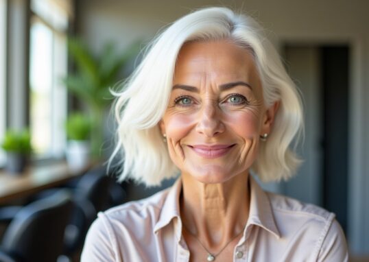 Quelles coiffures pour cheveux blancs donnent un coup de jeune ?