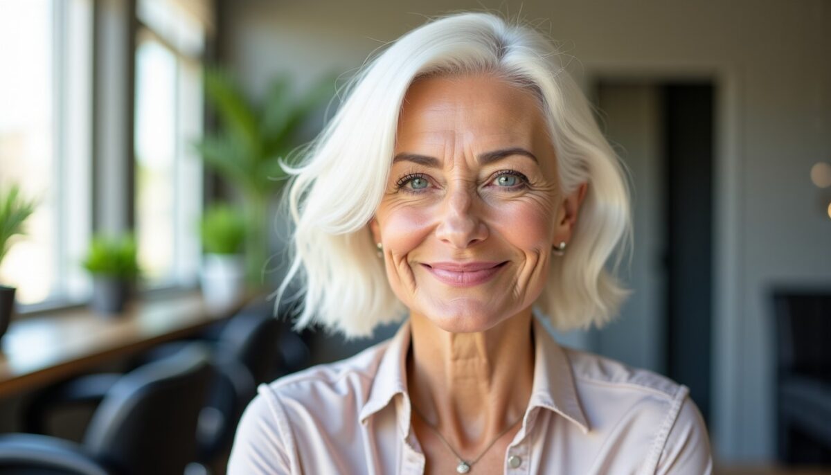 Quelles coiffures pour cheveux blancs donnent un coup de jeune ?