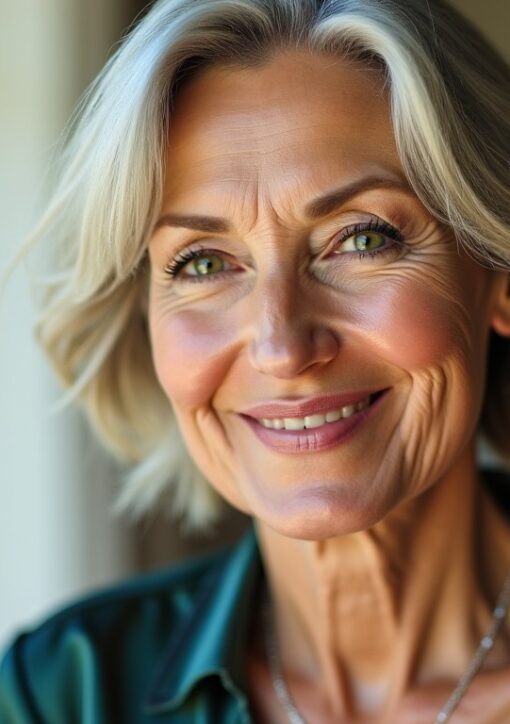 Sublimer les yeux verts après 50 ans : astuces maquillage pour un regard éclatant