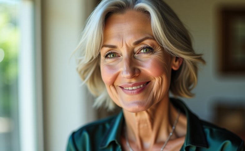 Sublimer les yeux verts après 50 ans : astuces maquillage pour un regard éclatant