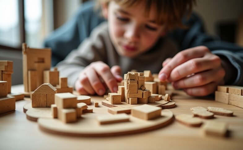 Du charme à la construction : l'aventure captivante du puzzle 3D en bois