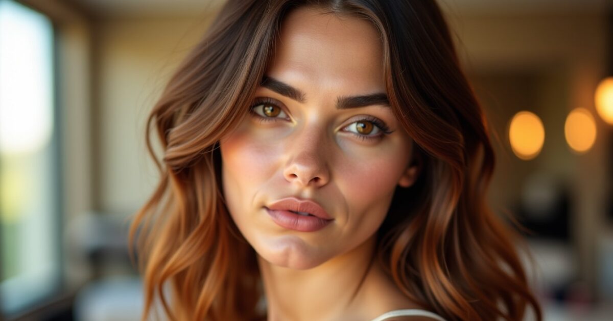 Quelle teinte de cheveux sublimerait les yeux marron et le teint clair ?