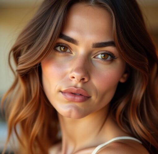 Quelle teinte de cheveux sublimerait les yeux marron et le teint clair ?