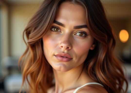 Quelle teinte de cheveux sublimerait les yeux marron et le teint clair ?